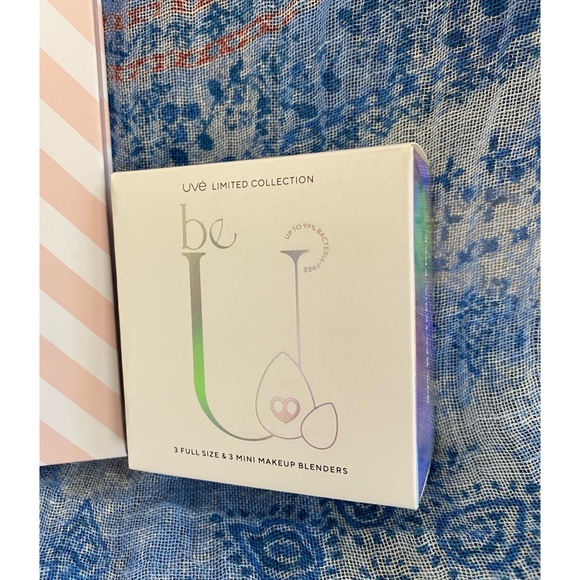 Blushlighter Highlighter Makeup Palette & Makeup Blender Bundled Set NIB NWT - Picture 3 of 15